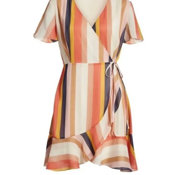 All in favor striped dress 2025